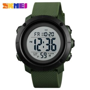 SKMEI 1426 Army Green White