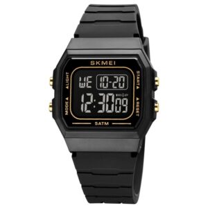 SKMEI 1683 Black Gold Black