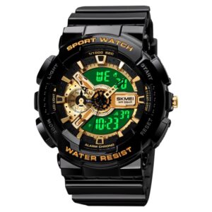 SKMEI 1688 Black Gold