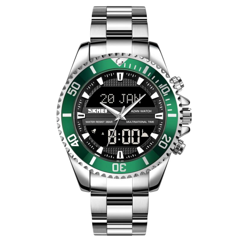 SKMEI 1896 Silver Green