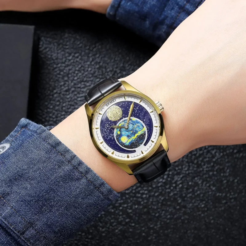 SKMEI 2115 Starry Sky dial watch