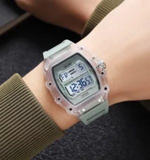 SKMEI 2296 light green watch