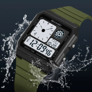 SKMEI 2347 army green waterproof watch